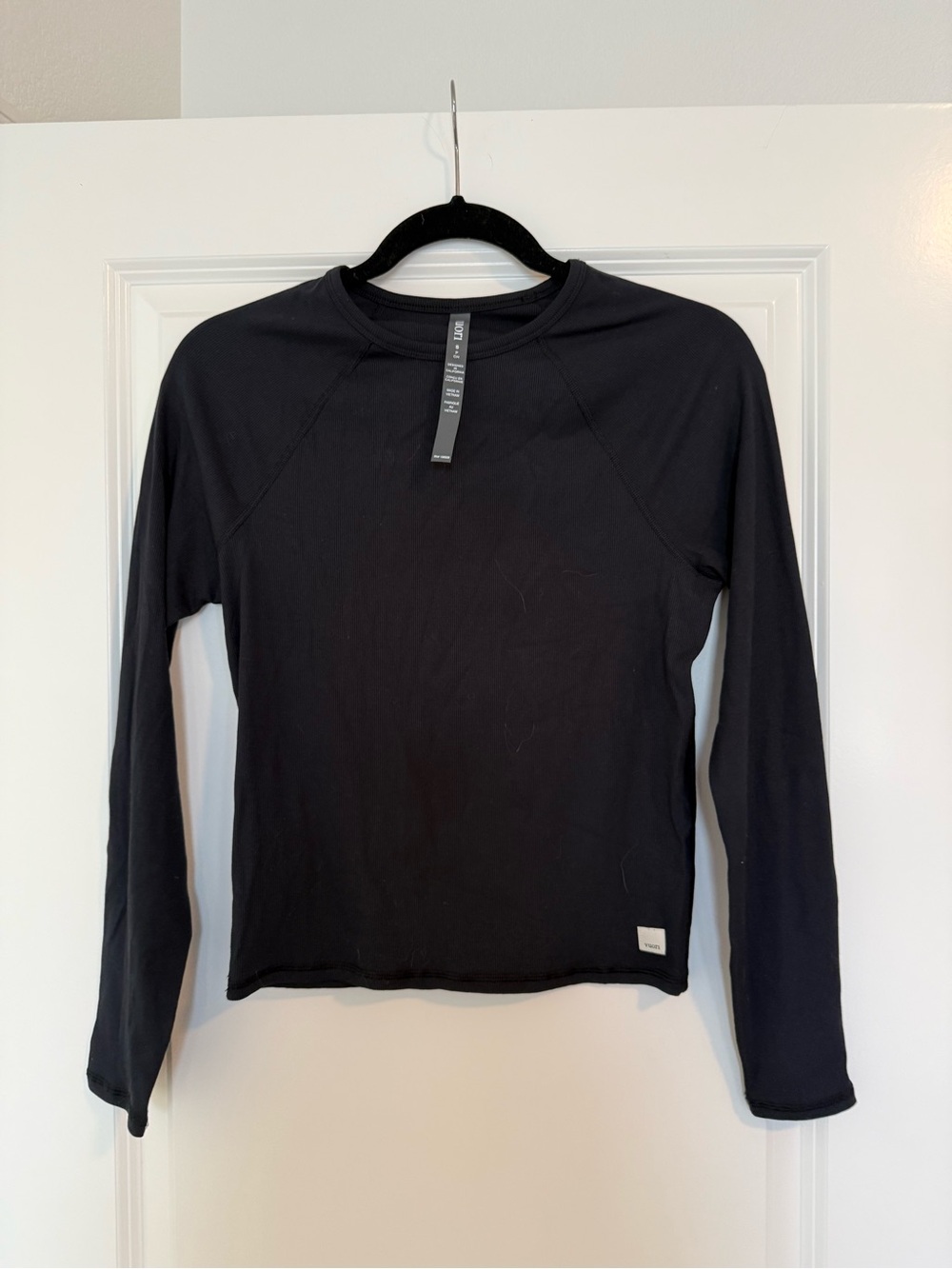 Vuori Black Long Sleeve Tee